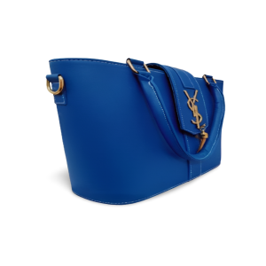 YSL Blue Purse